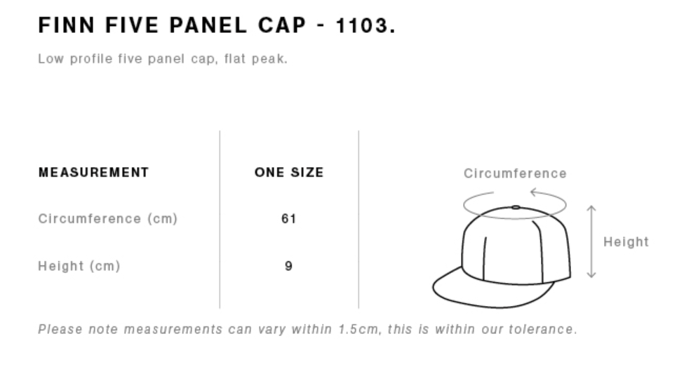 Finn Five Panel cap
