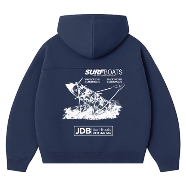 Blue Hemp Hoodie